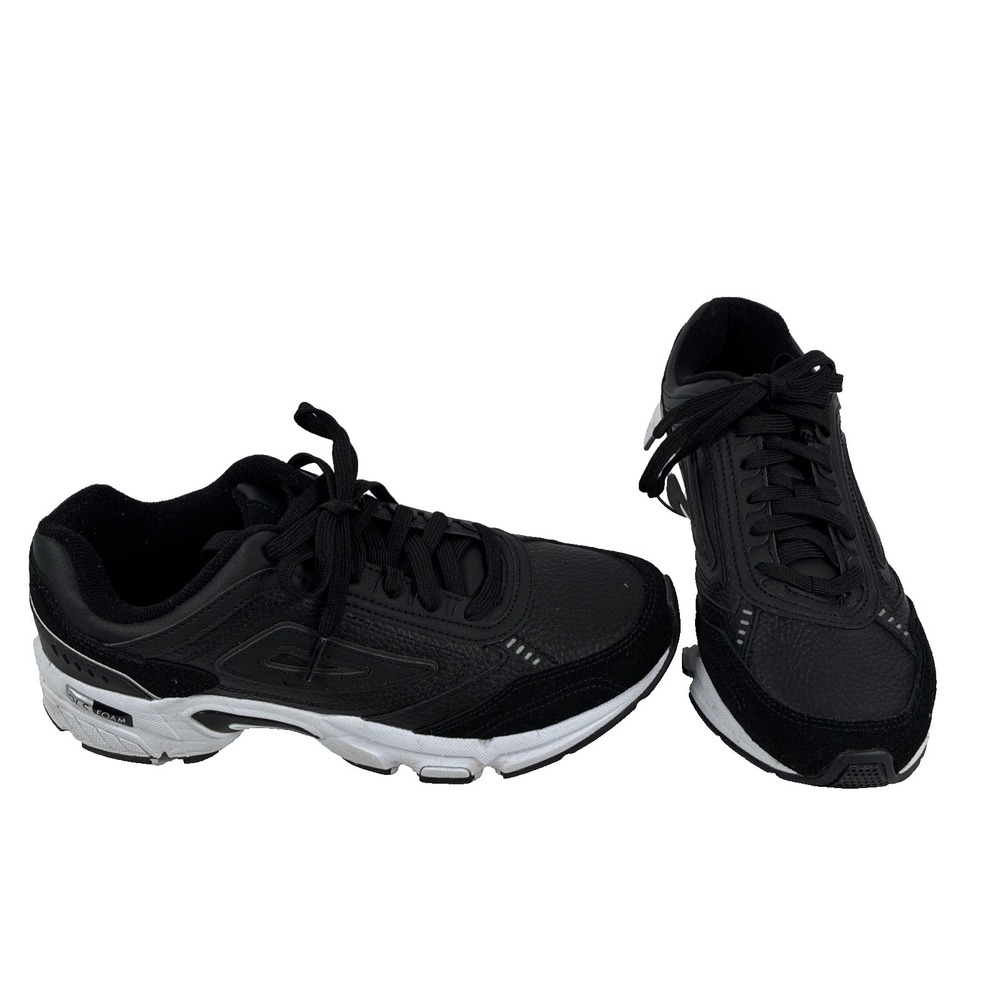 Fila Perano Women's Sneakers Black Athletic Shoes Size 9 Casual Comfort